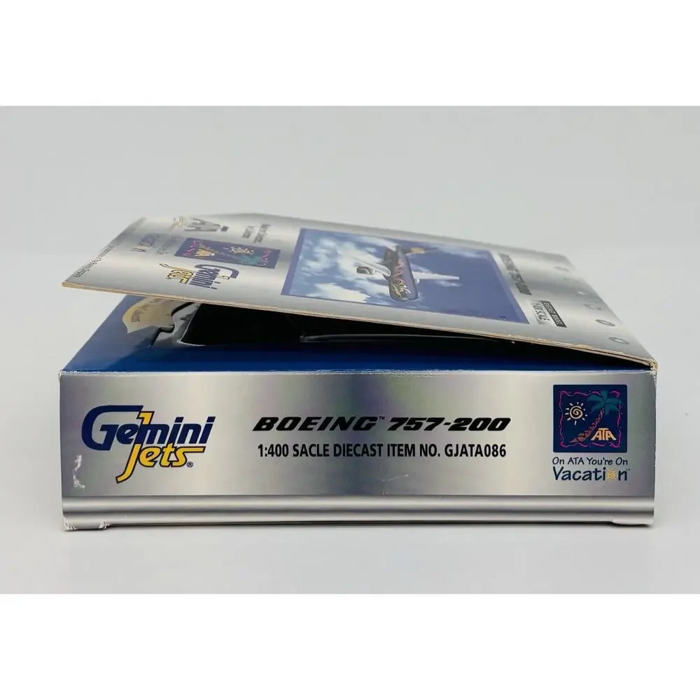 Gemini Jets 1:400 ATA 25th Anniversary Boeing 757-200 Diecast GJATA086 New